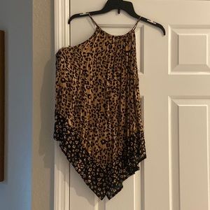 Maurices Leapord halter top
